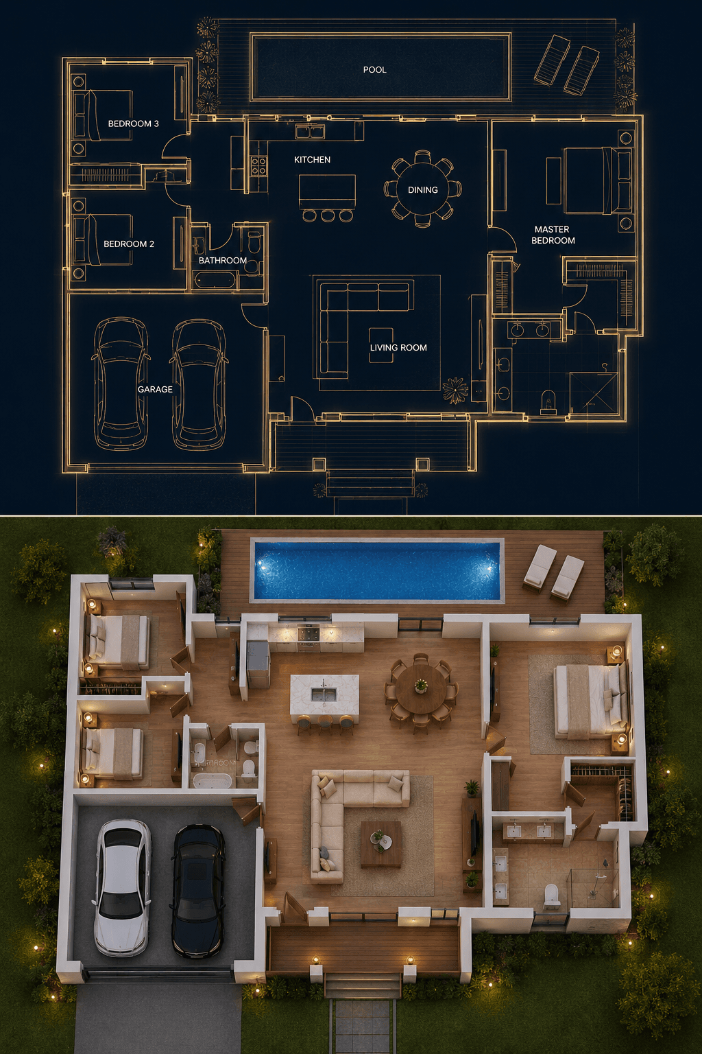 Residential Floor Plan to