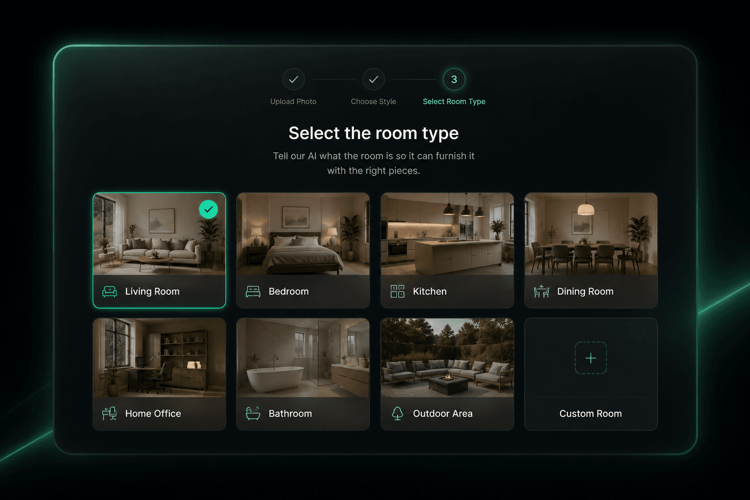 Select the room type