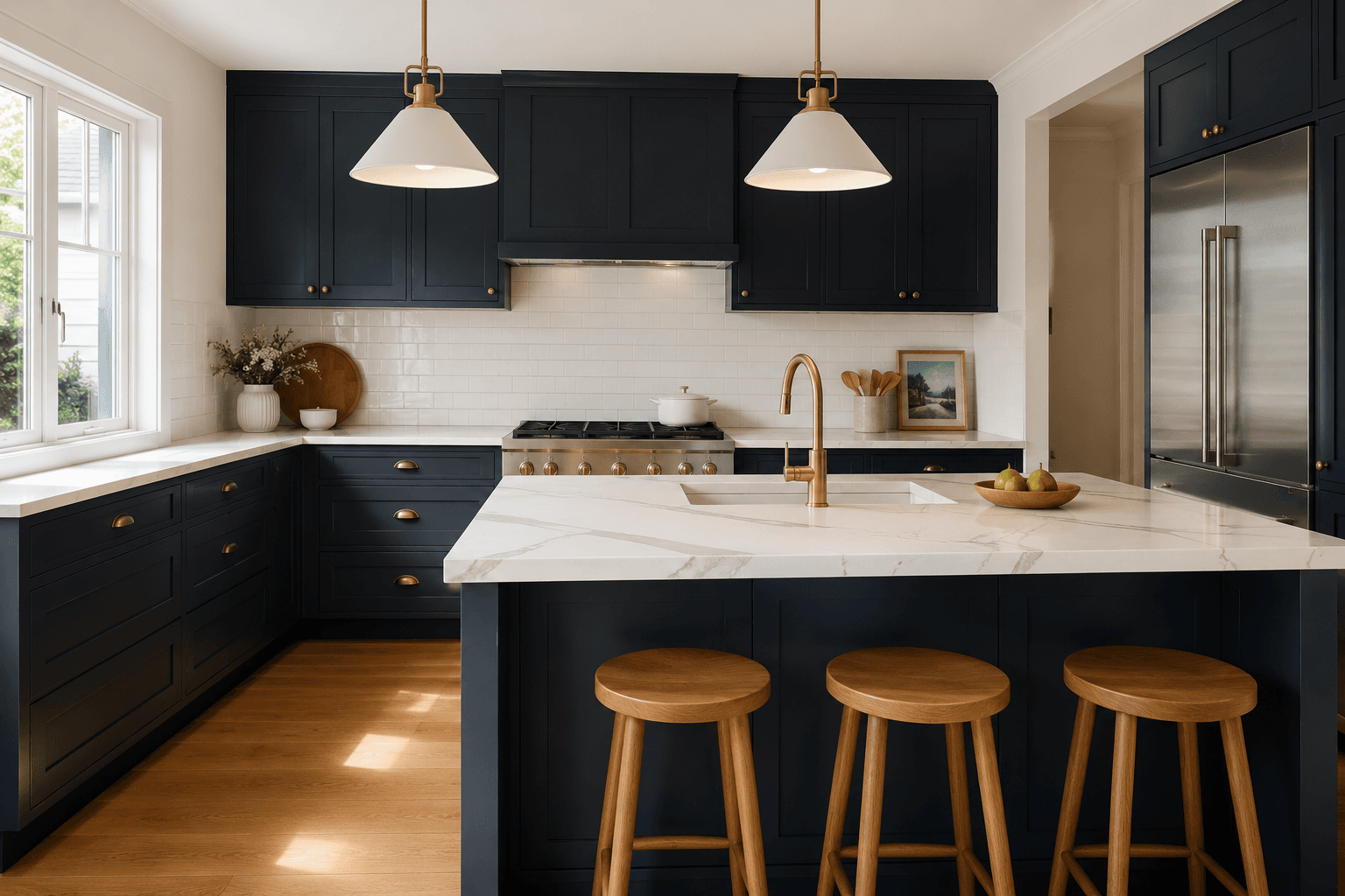Interior Walls and Cabinetry