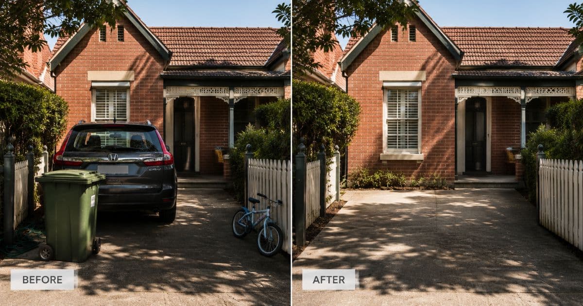 How to Remove Objects and Clutter from Real Estate Photos with AI