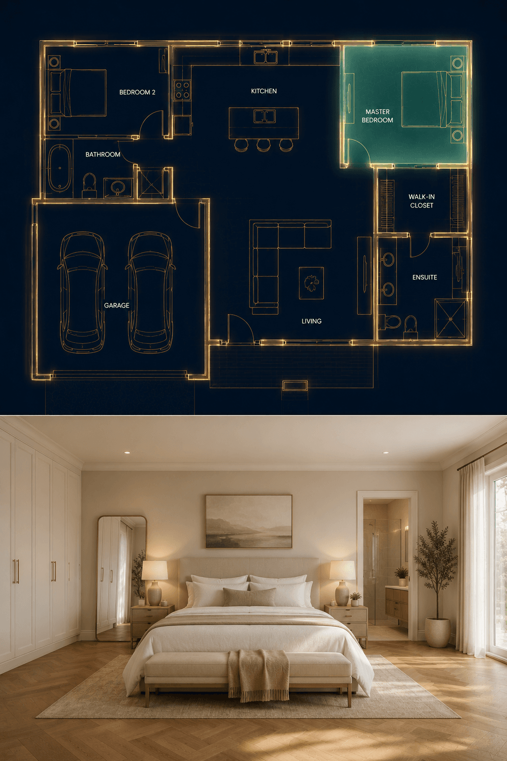 Bedrooms and Master Suites