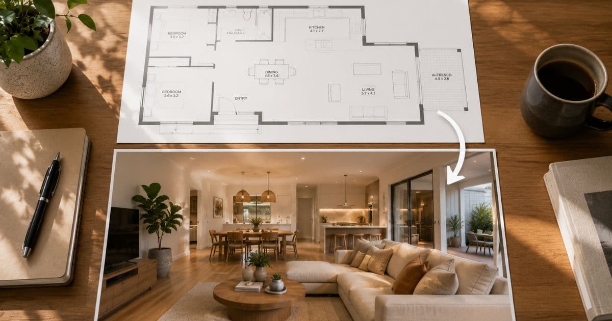 How to Turn a Floor Plan into a Realistic Interior Design