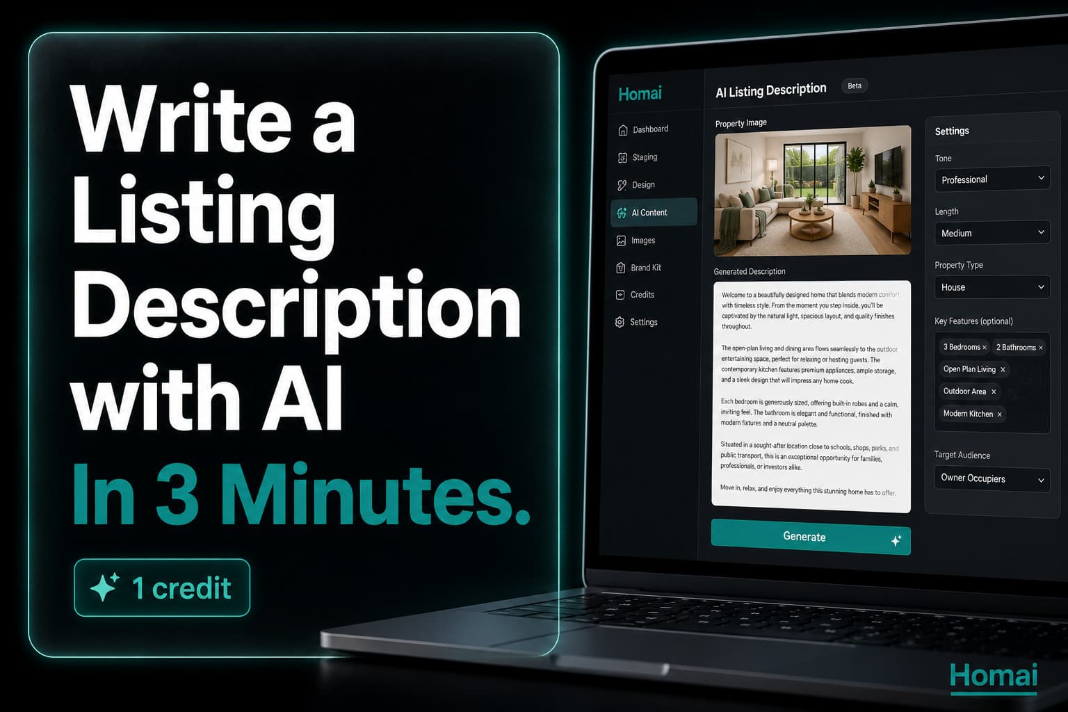 How to Write a Real Estate Listing Description with AI in 3 Minutes