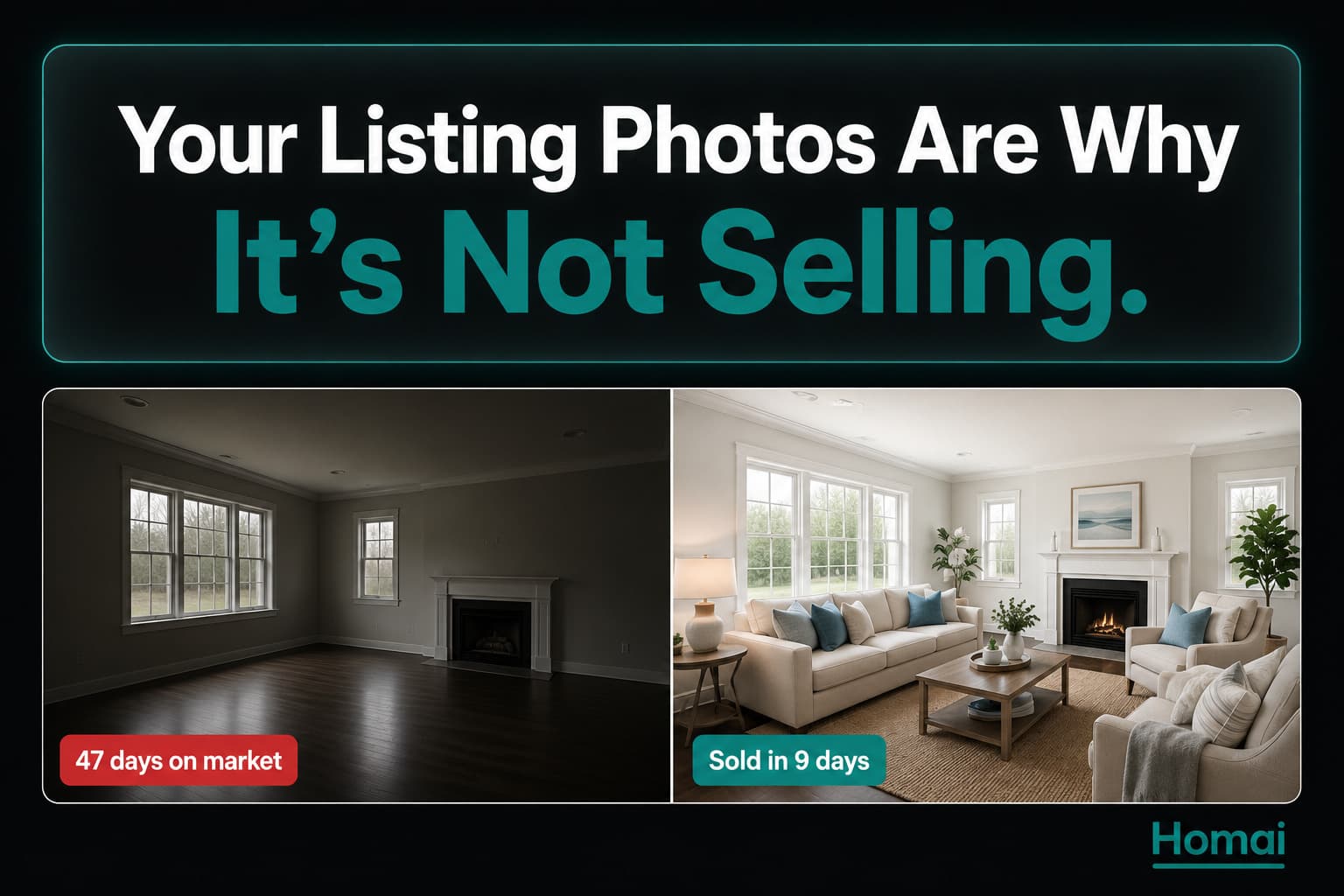Why Your Listing Photos Are the Reason Your Property Isn't Selling