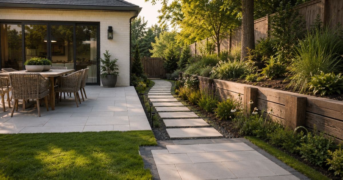 Hardscaping Ideas: How to Plan Patios, Paths, and Retaining Walls Before You Build