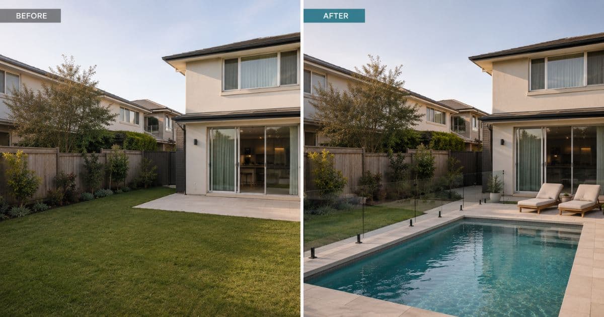 How to Visualize a Pool Addition with AI Before You Build