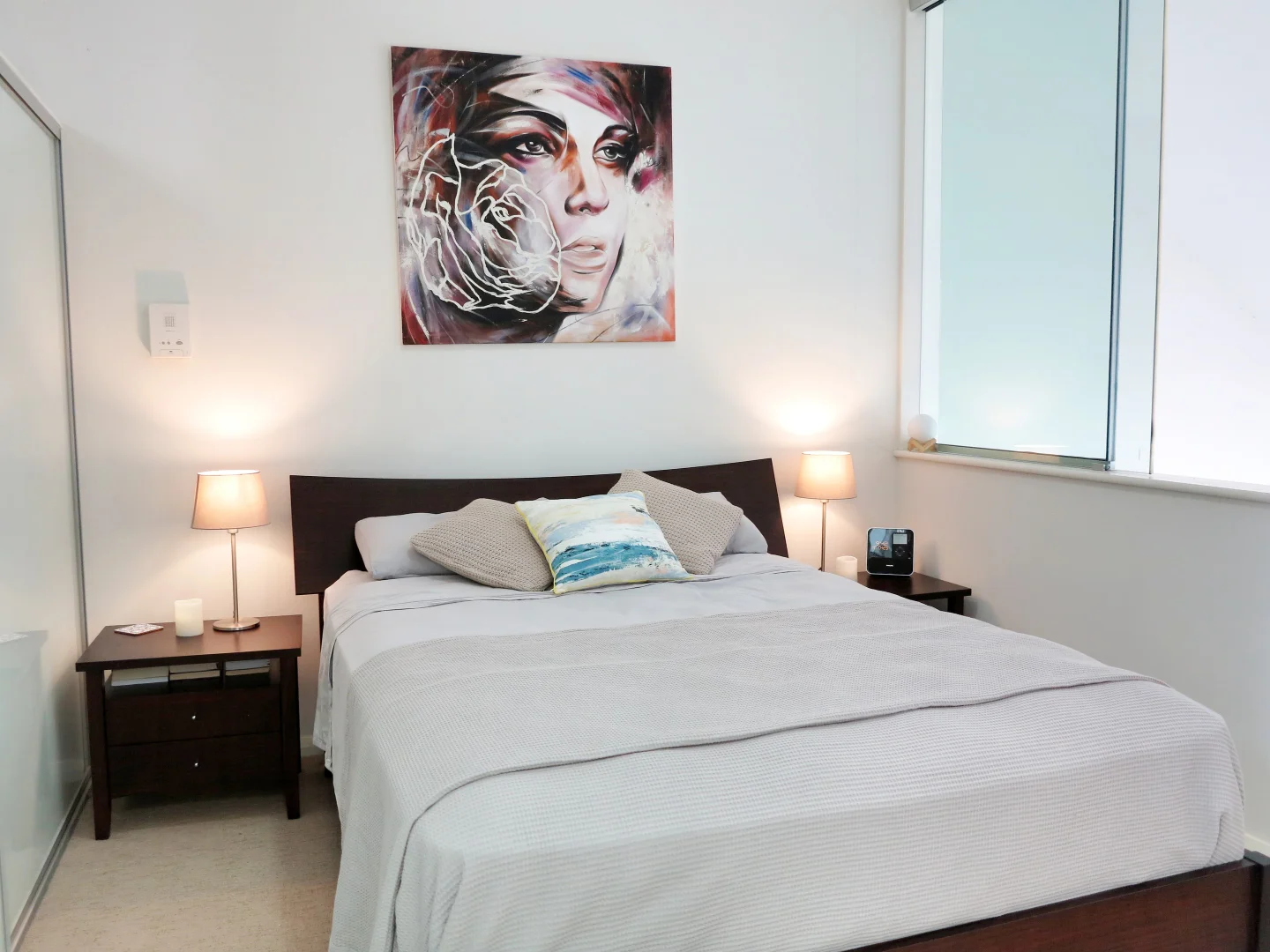 Empty Bedroom before staging